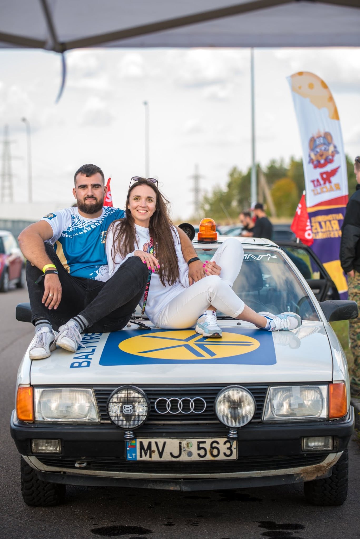 Oksana ir Paulius — Dulkės festivalio organizatoriai